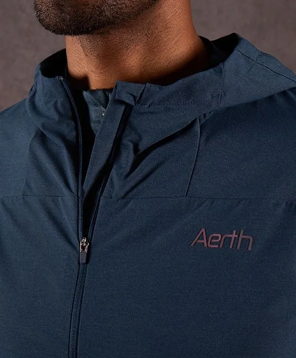 AERTH RUNNING JACKET Green Tarmac - Veste de Running pour Homme