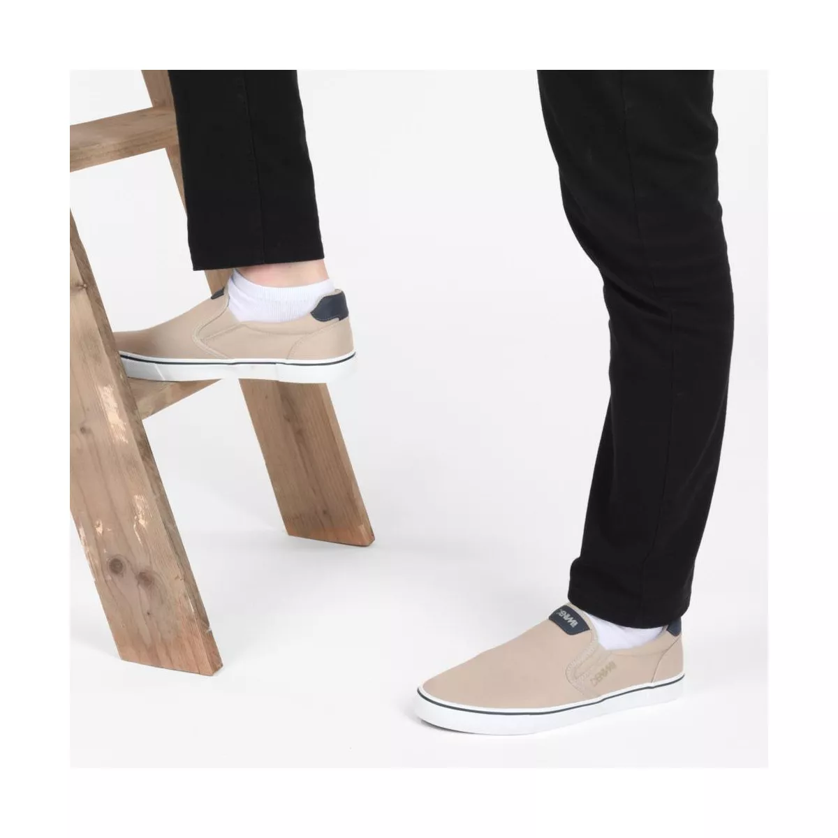 Baskets BEIGE DENIM SIDE