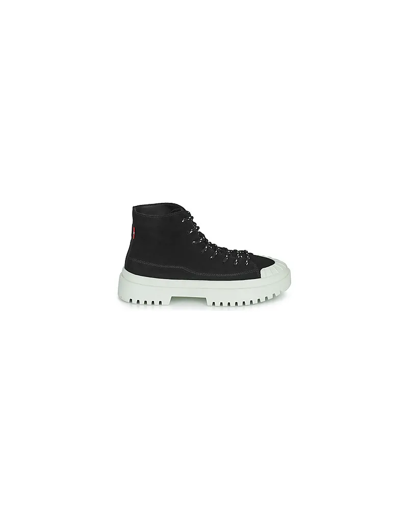 Baskets montantes femmes Levis PATTON S Noir