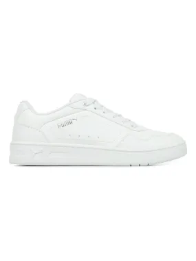 Baskets PUMA Court Classy - Blanc Argenté