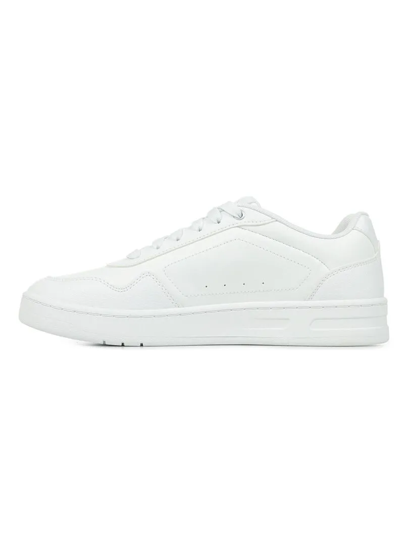 Baskets PUMA Court Classy - Blanc Argenté