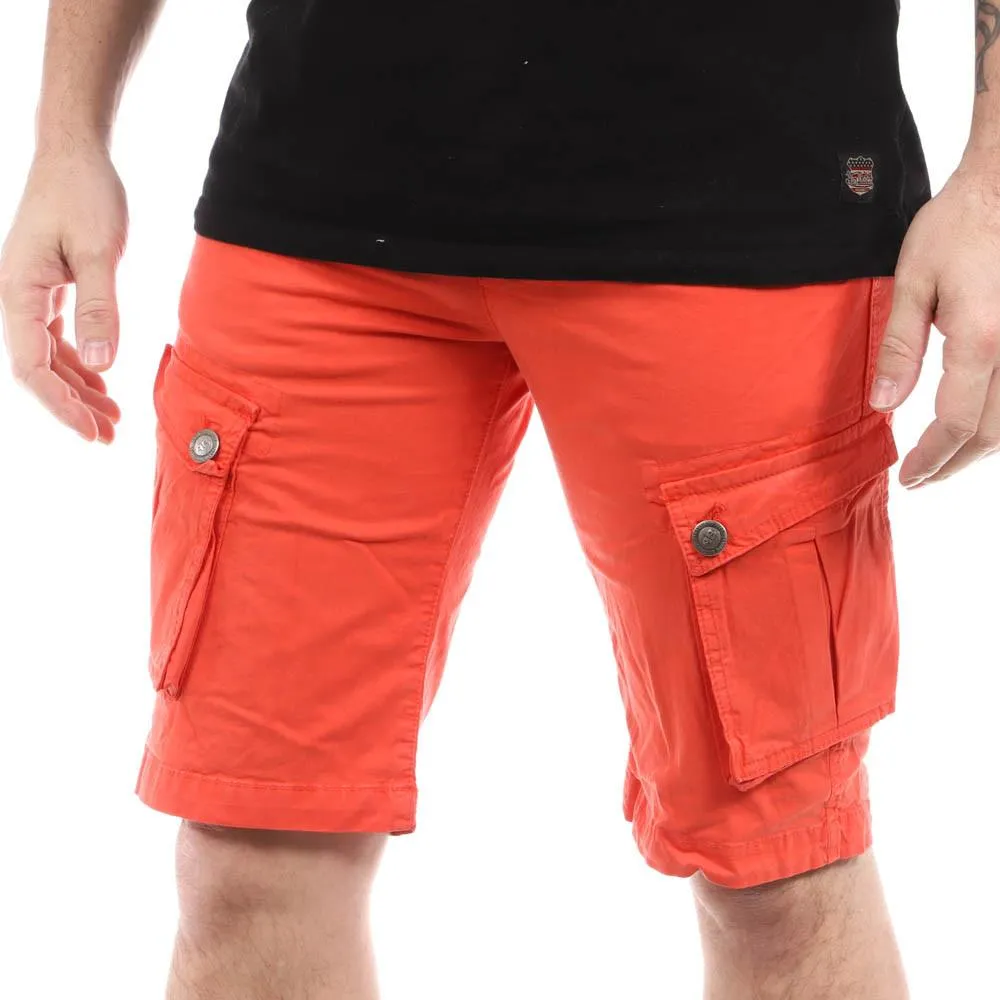 Bermuda Cargo Corail Homme Paname Brothers Betty