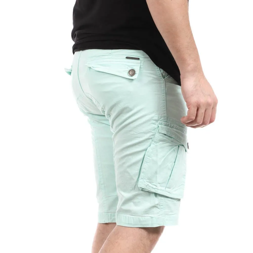 Bermuda Cargo Turquoise Homme Paname Brothers Betty