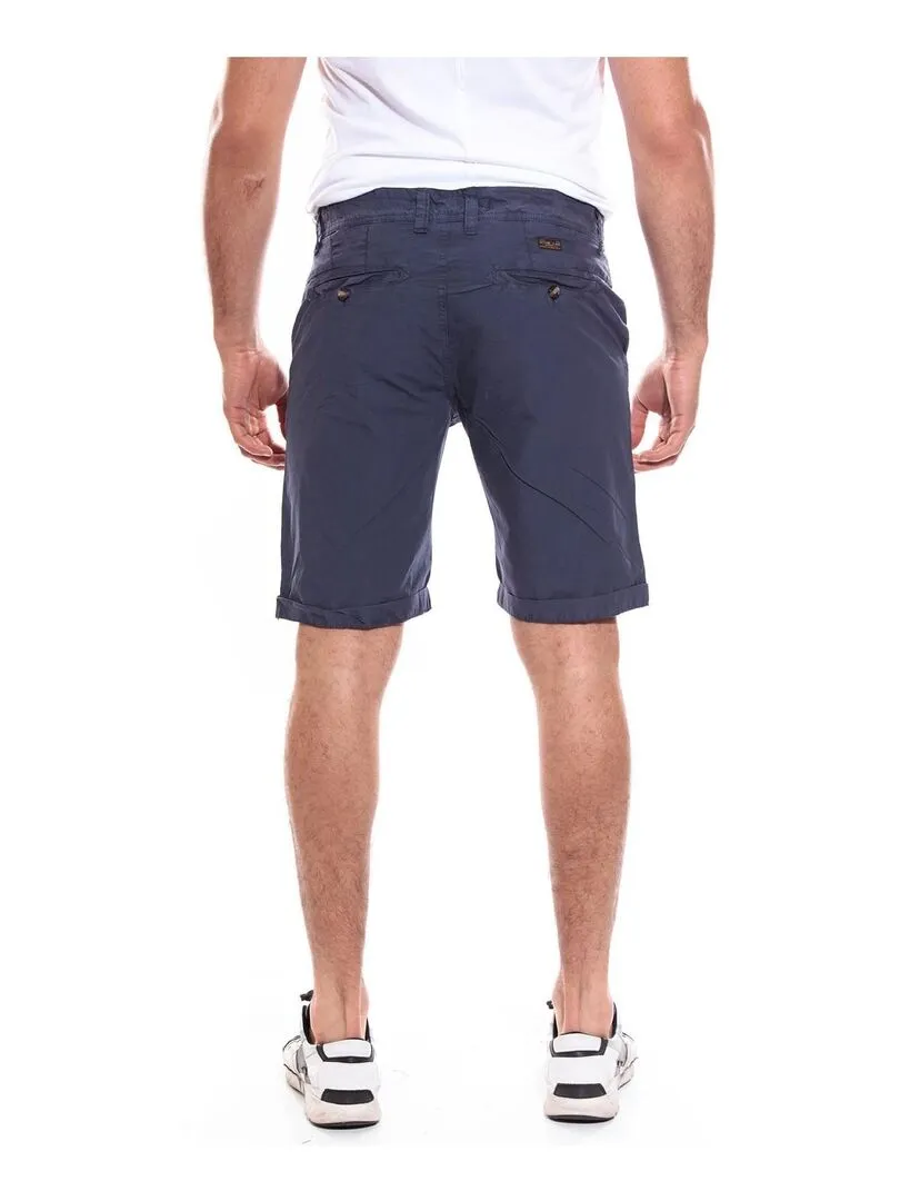 BERMUDA CHINO BELMON - Bleu