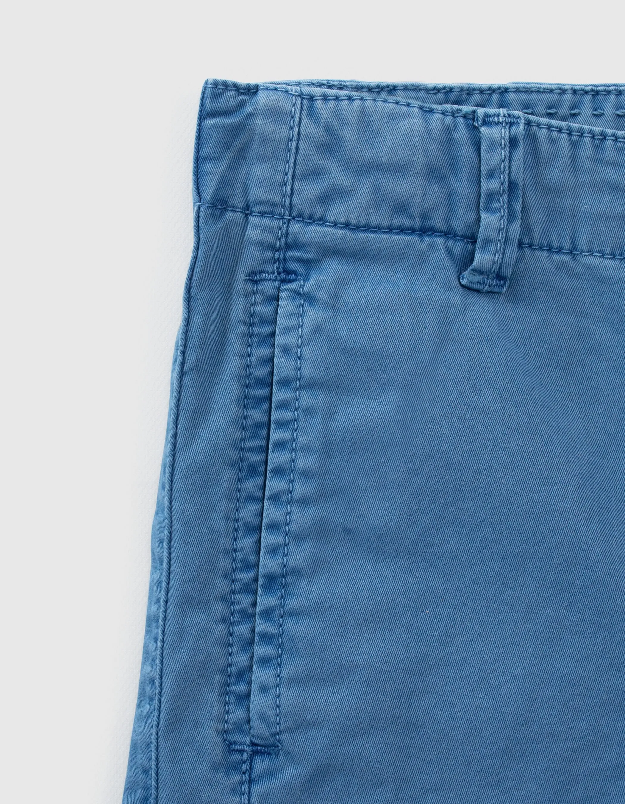 Bermuda chino bleu garçon