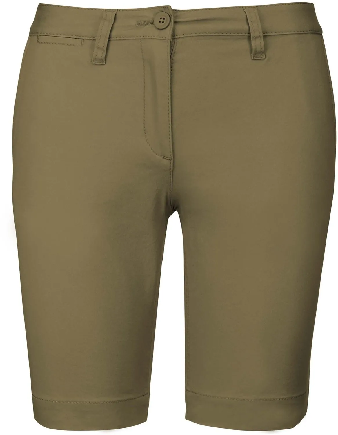 Bermuda chino femme - K751 - Kaki clair 