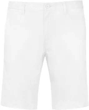 Bermuda chino homme - K750 - blanc 