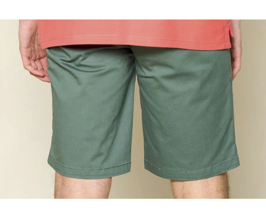 Bermuda chino homme Vert pin Barry