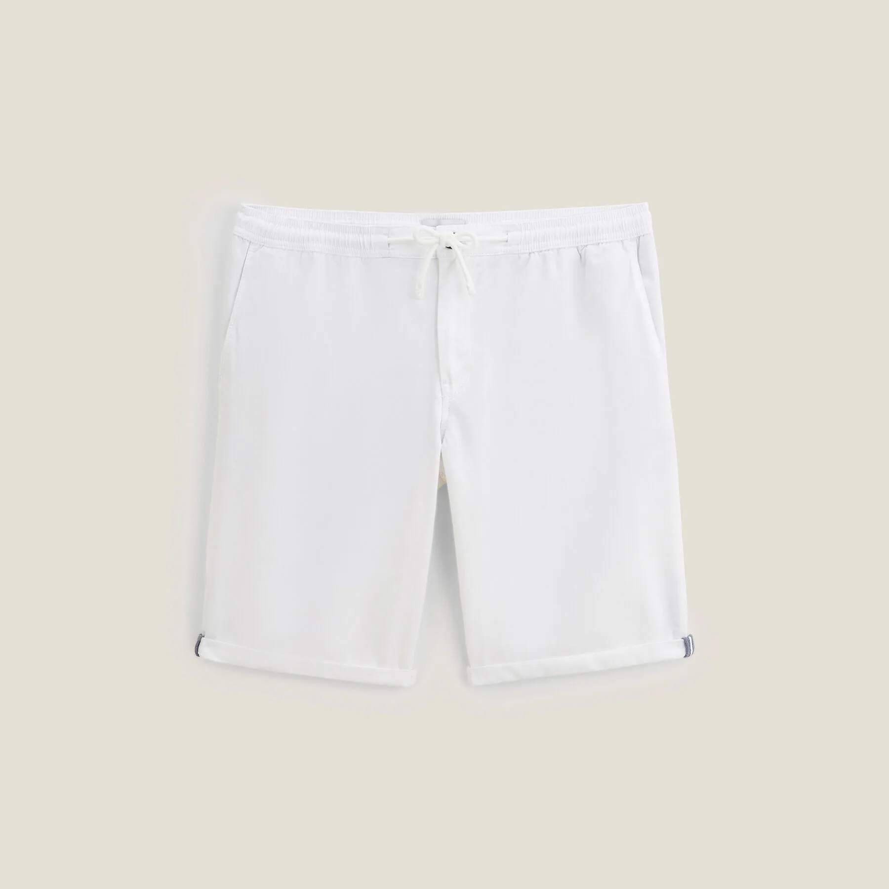 Bermuda chino uni Blanc | Jules