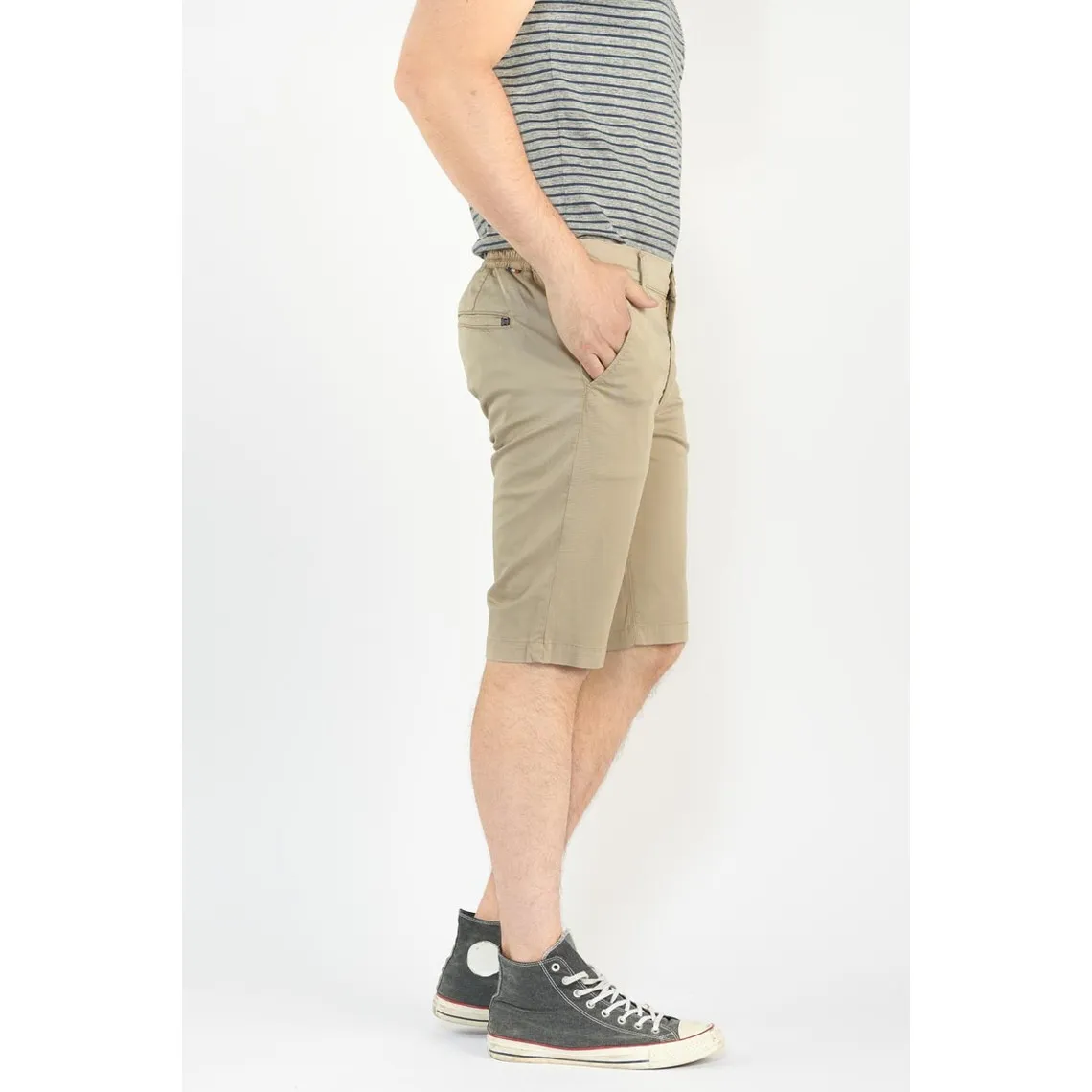 Bermuda short VIBORG blanc Le Temps des Cerises - Bermuda / Short Homme sur MenCorner