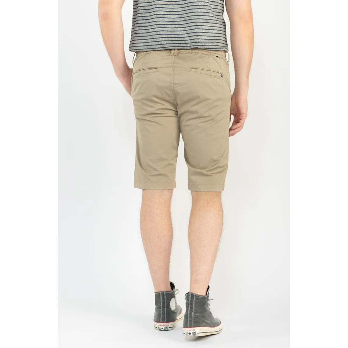 Bermuda short VIBORG blanc Le Temps des Cerises - Bermuda / Short Homme sur MenCorner