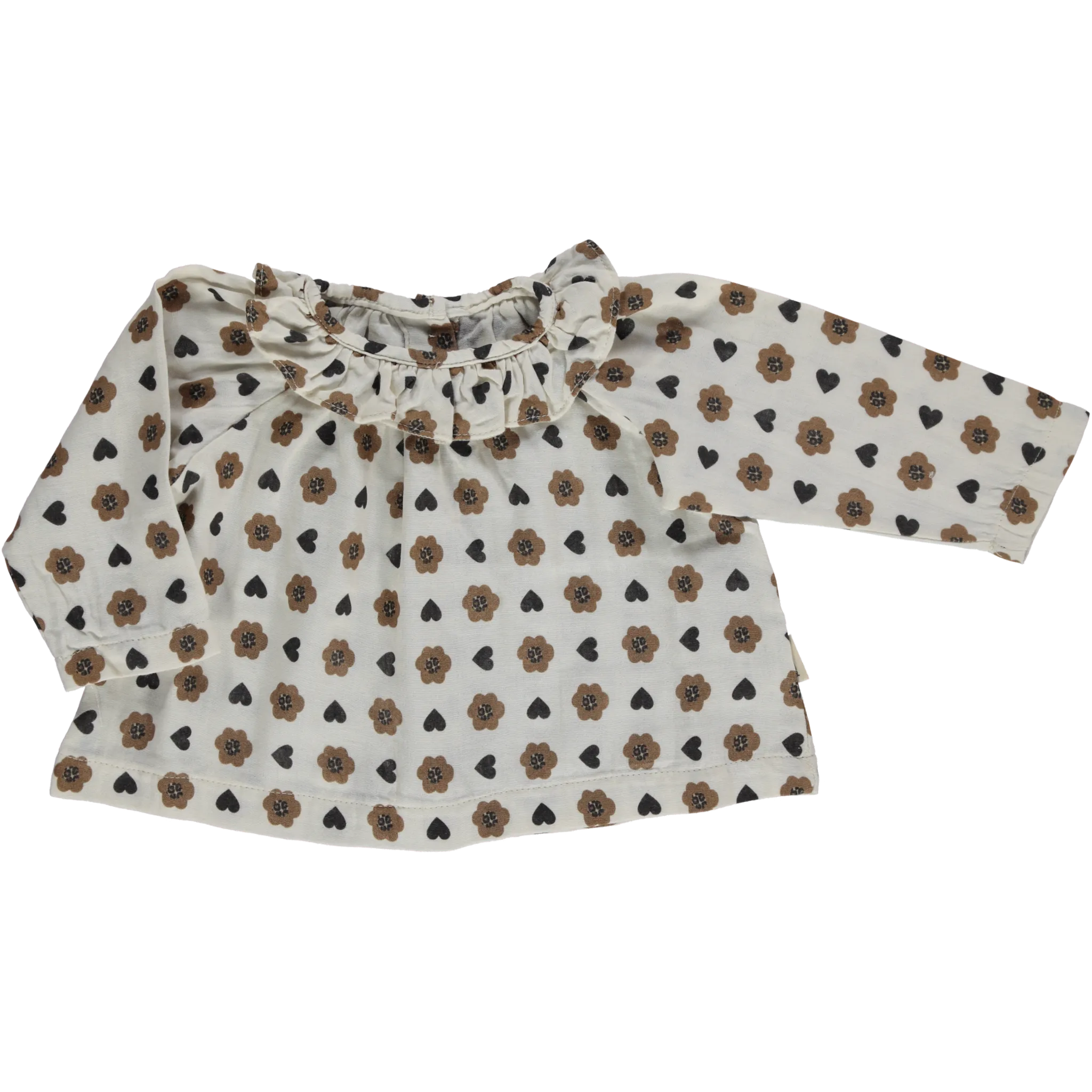 BLOUSE CHARME little&tall x poudreorganic