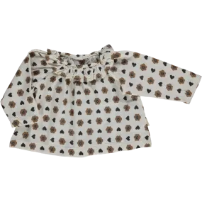 BLOUSE CHARME little&tall x poudreorganic