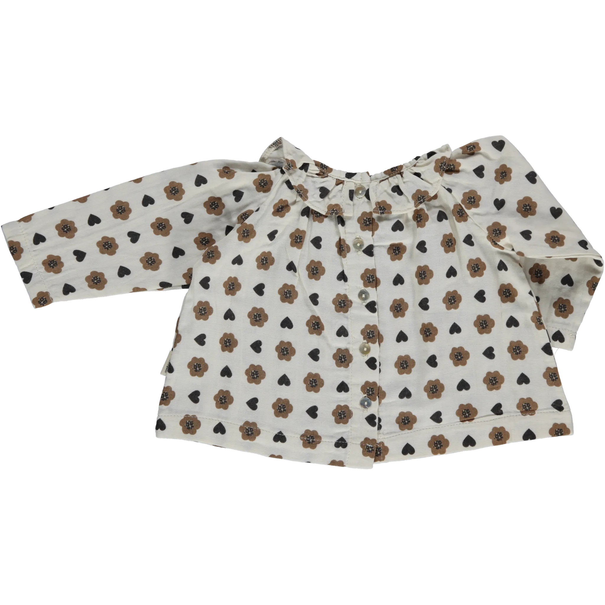 BLOUSE CHARME little&tall x poudreorganic