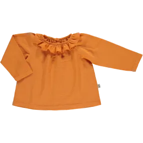 BLOUSE CHARME Russet Orange