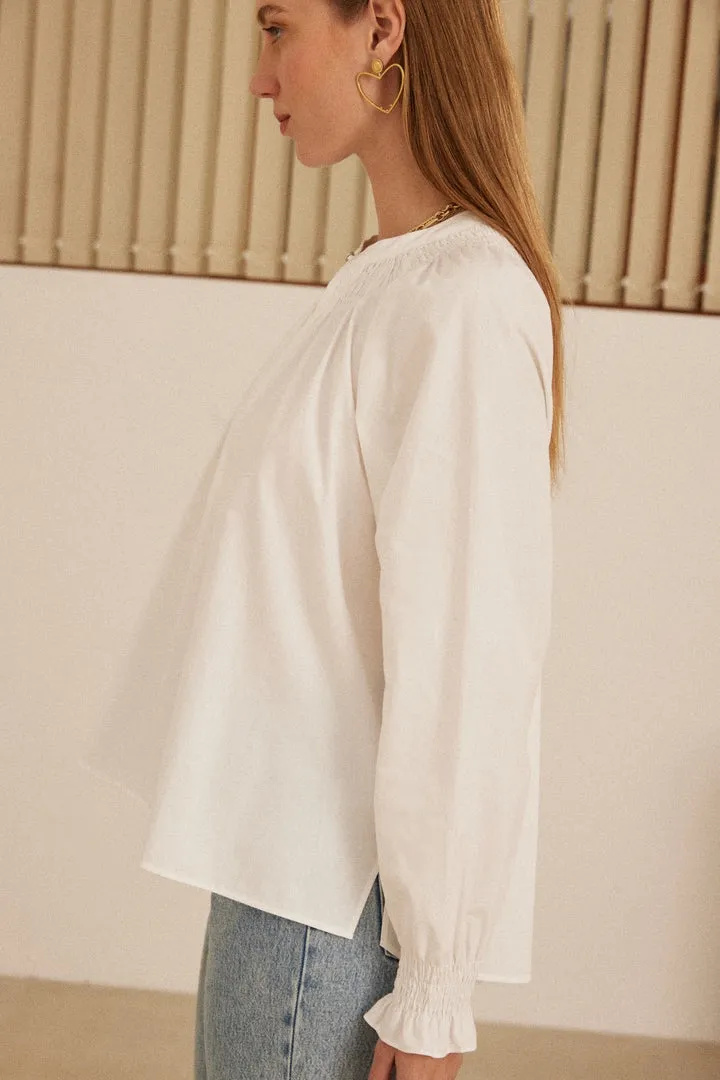 Blouse Régal blanc