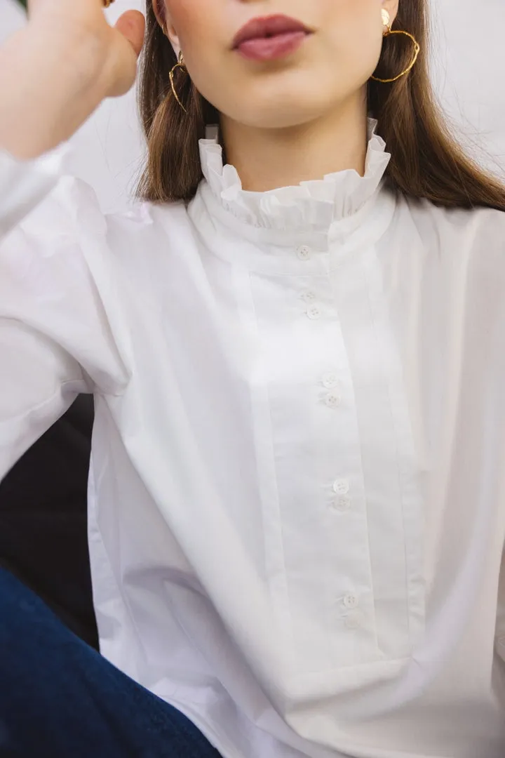 Blouse Source blanc