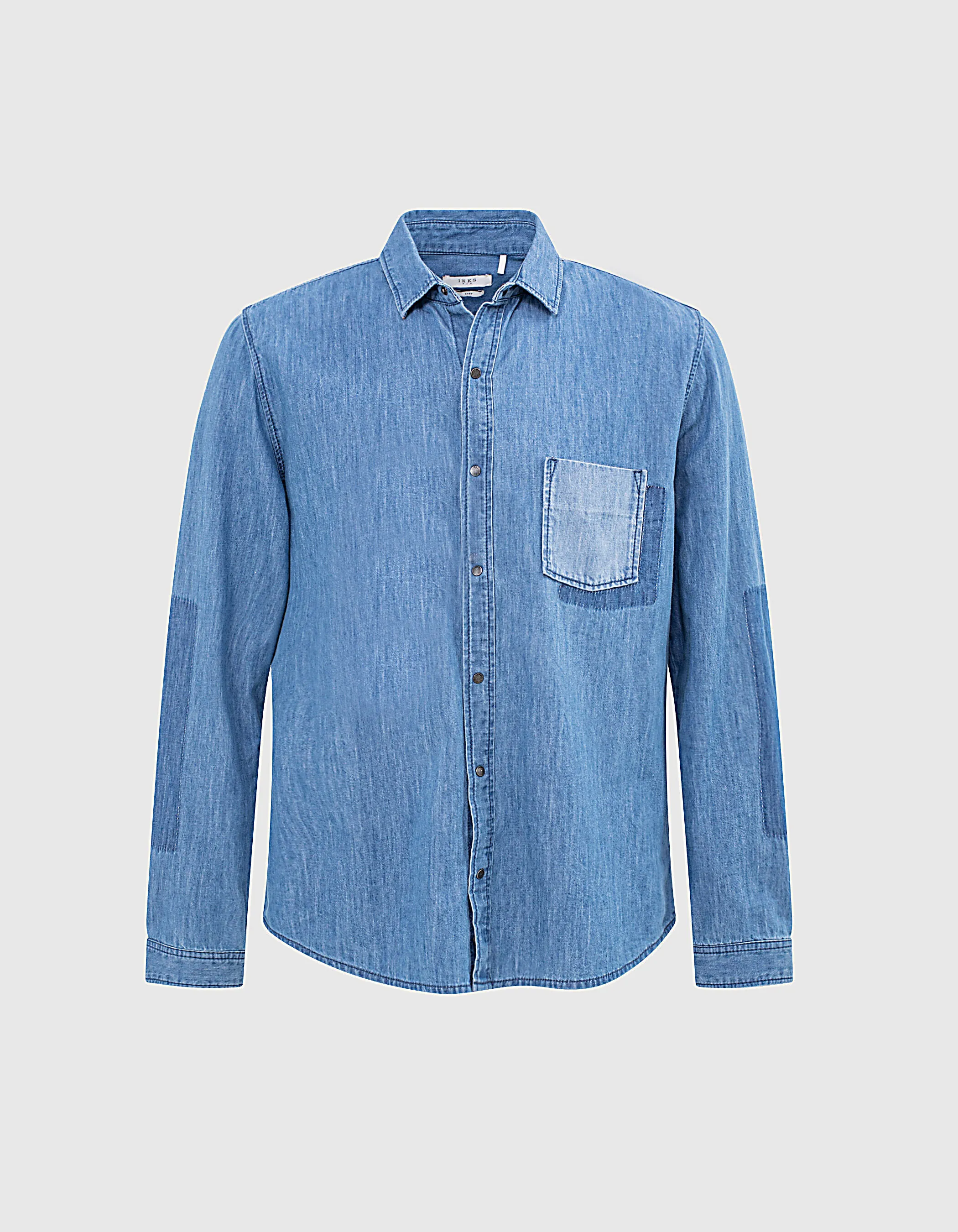 Chemise en jean REGULAR bleu stone Homme