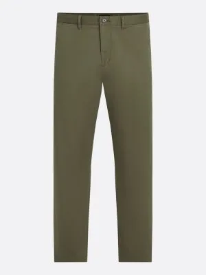 Chino droit Denton en coton extensible | Kaki | Tommy Hilfiger