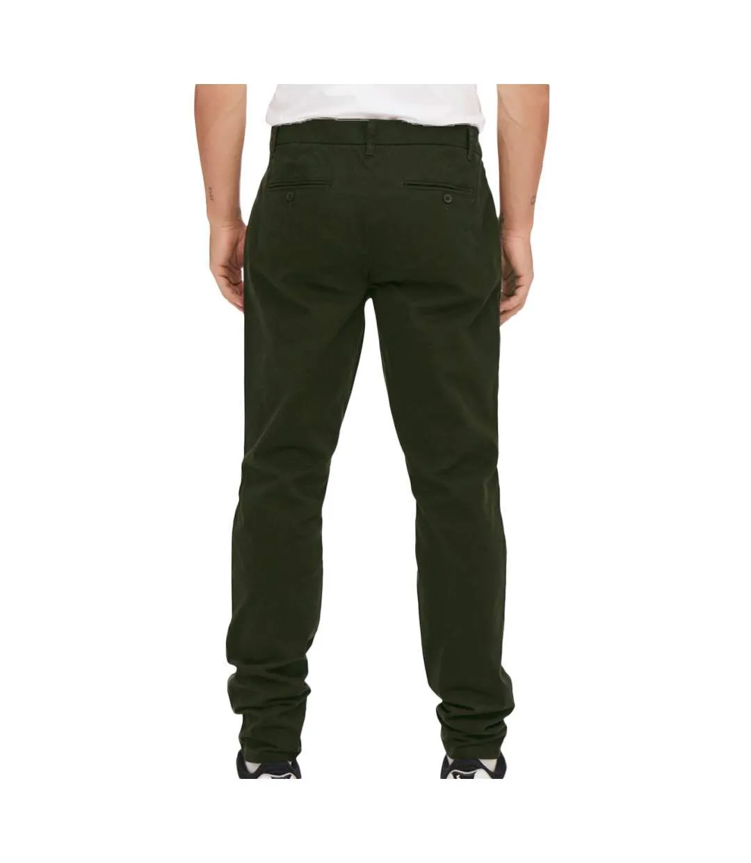 Chino Kaki Homme Only & Sons Onscam