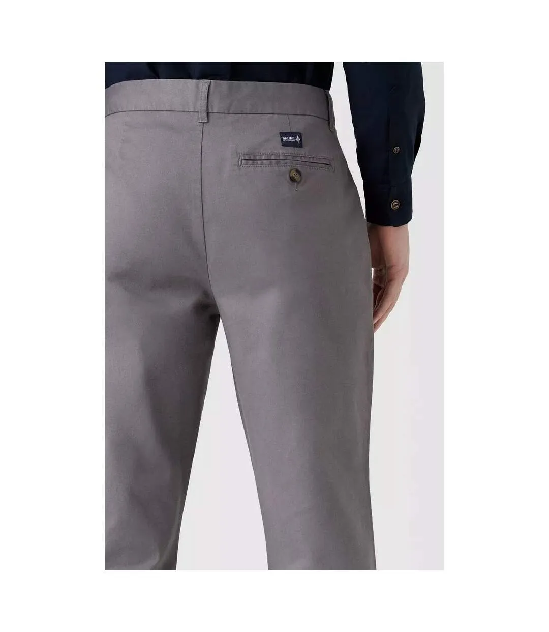 Chino premium homme gris Maine