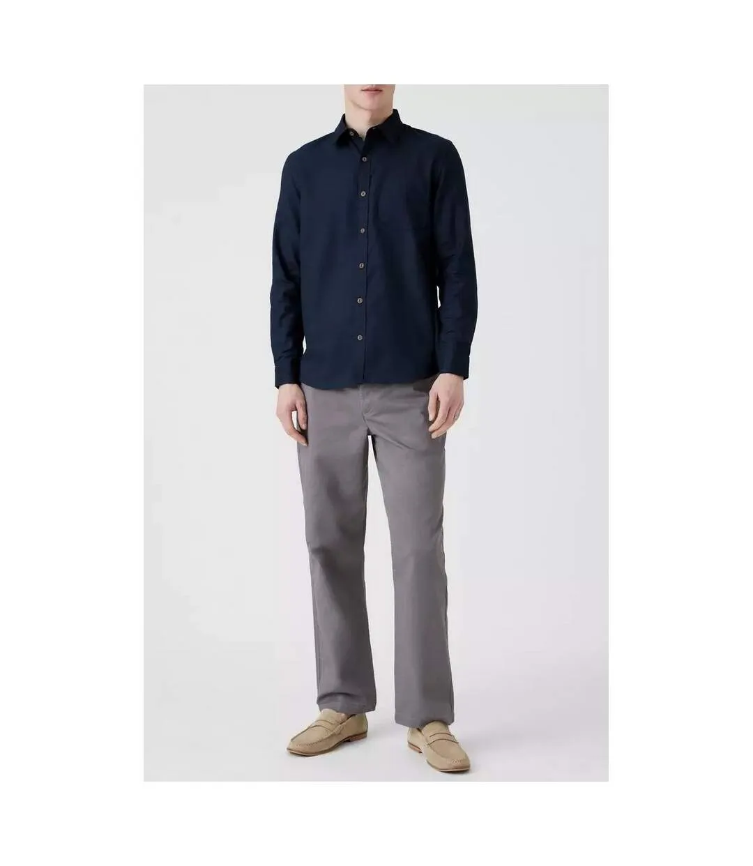 Chino premium homme gris Maine