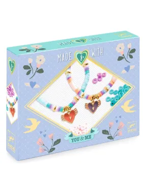 Coffret perles et bijoux You and Me : Heishi Cœurs - N/A