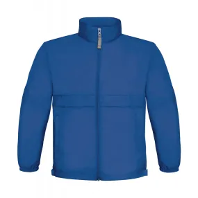 Coupe vent imperméable enfant - JK950 - bleu roi 