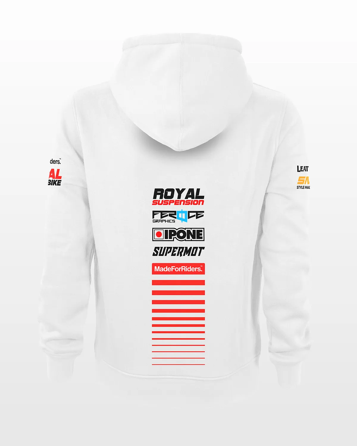 Hoodie TEAM SUPERMOT Blanc - SUPERMOT® - Boutique Officielle