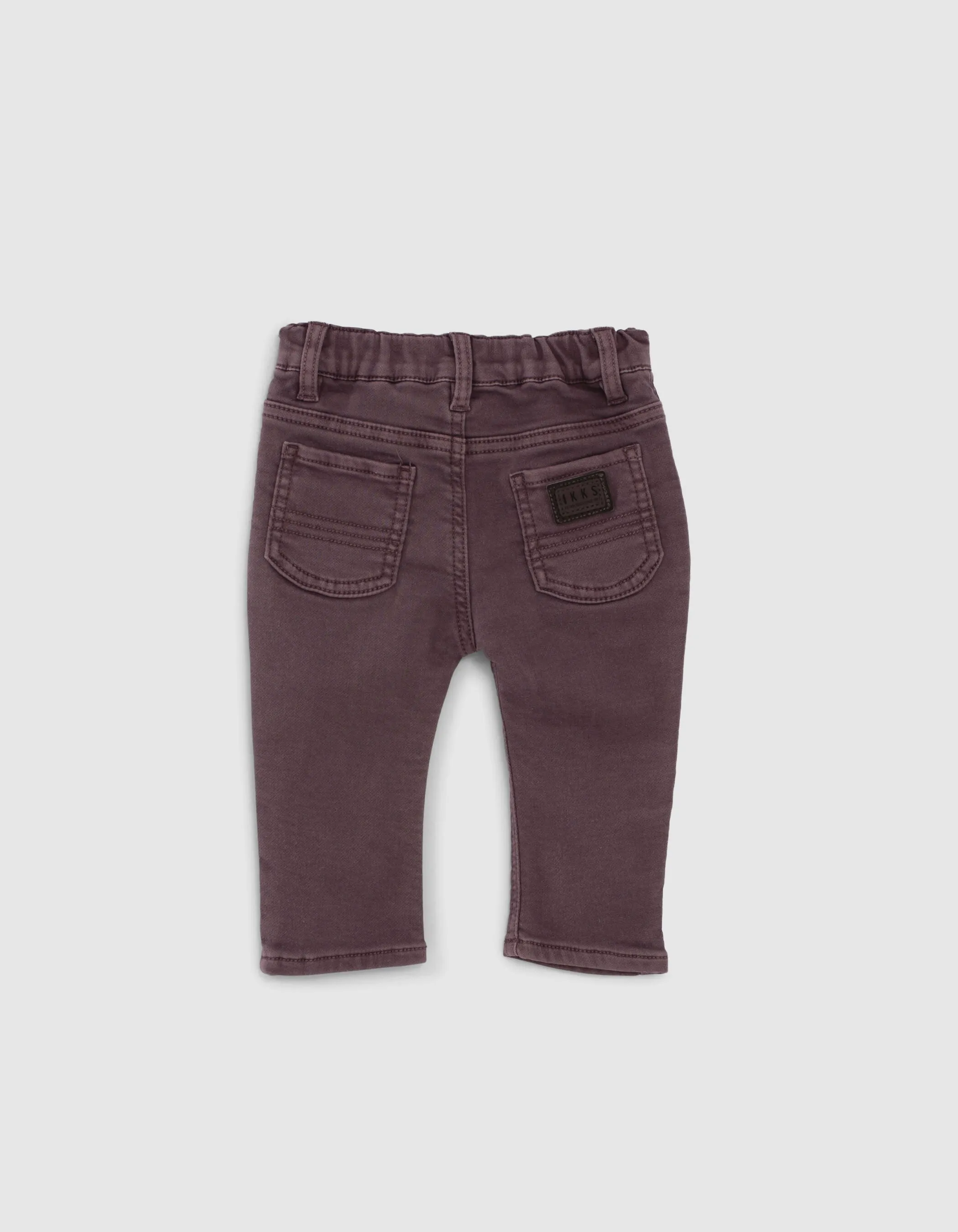 Jean dark purple knitlook bébé garçon