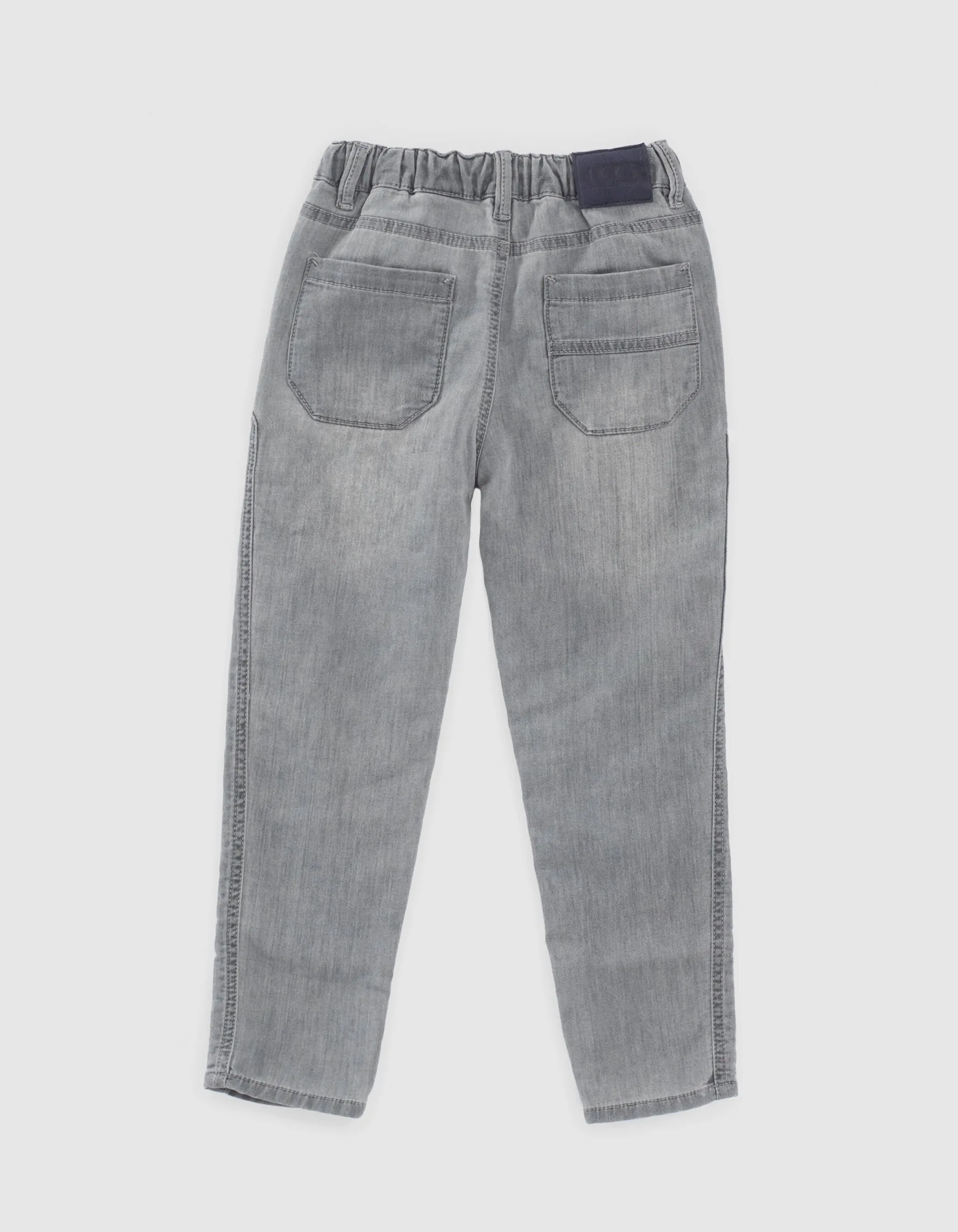 Jean jogger stone grey garçon 