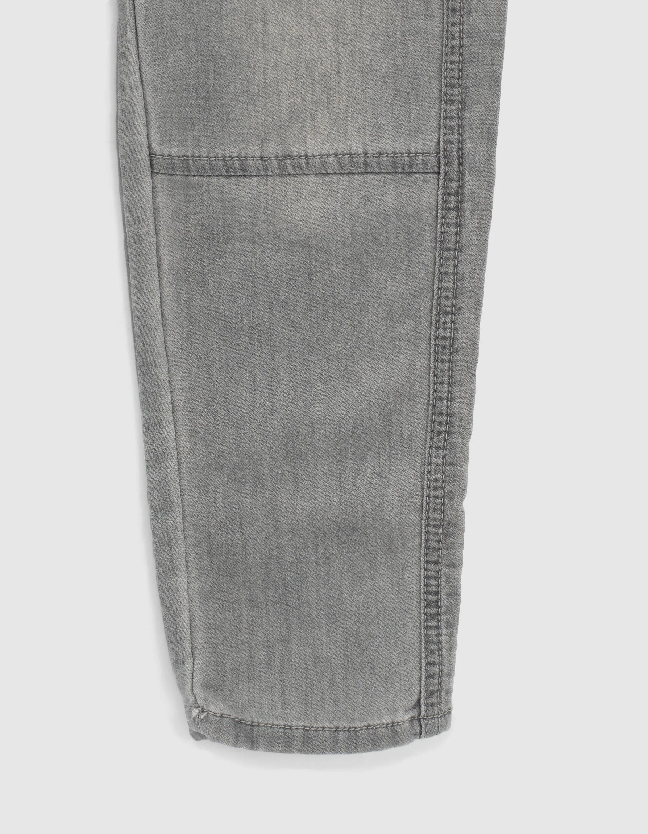 Jean jogger stone grey garçon 