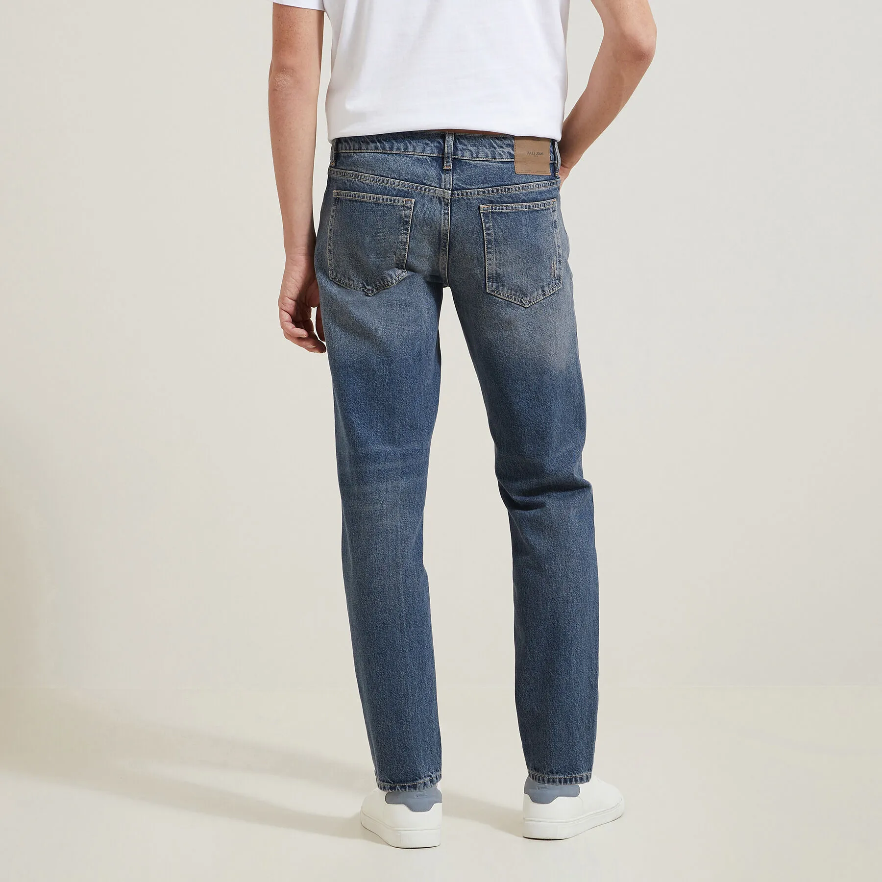 Jean relax 100% coton Bleu moyen | Jules