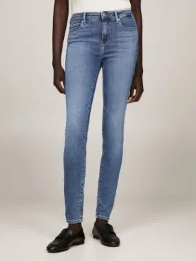 Jean skinny Como TH Flex taille mi-haute | Denim | Tommy Hilfiger