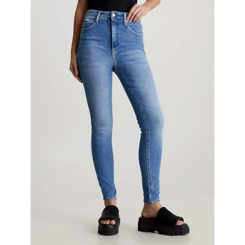 Jean skinny double up 438 bleu marine femme - Tiffosi | wimod