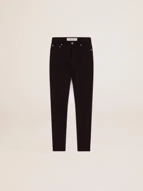 Jean skinny noir pour femme | Golden Goose