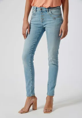 Jean slim Femme VIKA  Light blue