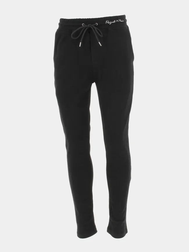 Jogging style chino strié noir homme - Project X Paris | wimod