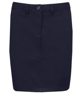 Jupe chino femme - K762 - bleu marine