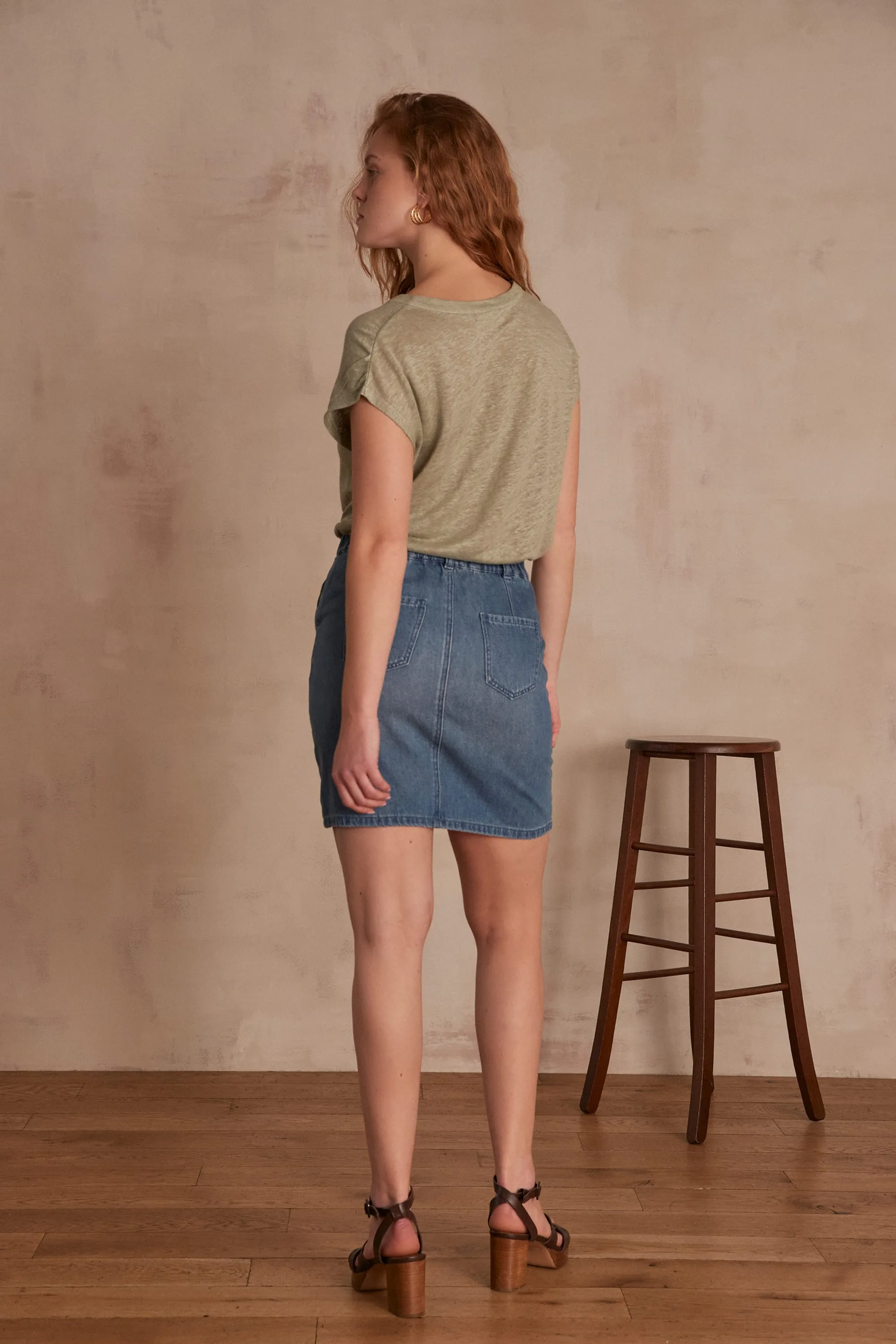 Jupe en jean BILLIE COTTON | Maison 123