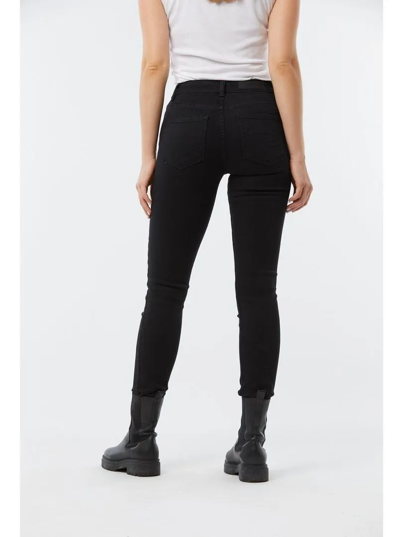 Lee Cooper - Jean coton slim LC135 - Noir