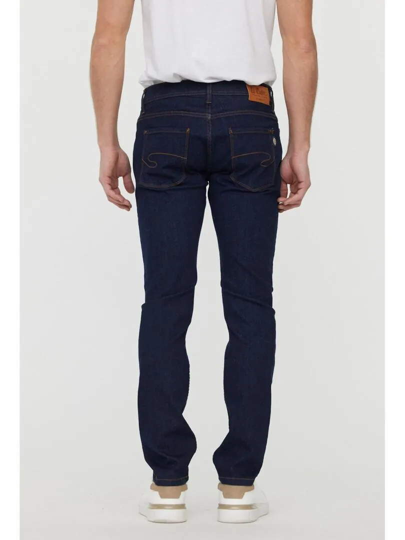 Lee Cooper - Jean coton straight 122Z - Bleu