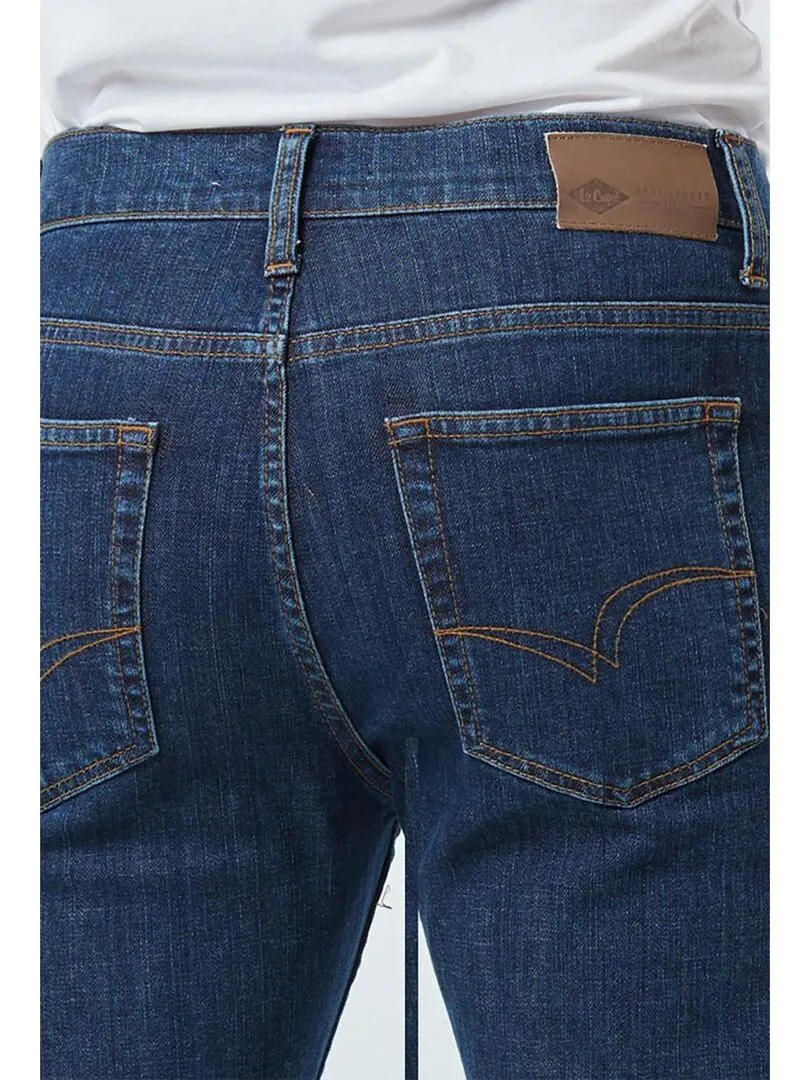 Lee Cooper - Jean coton straight LC126 - Bleu