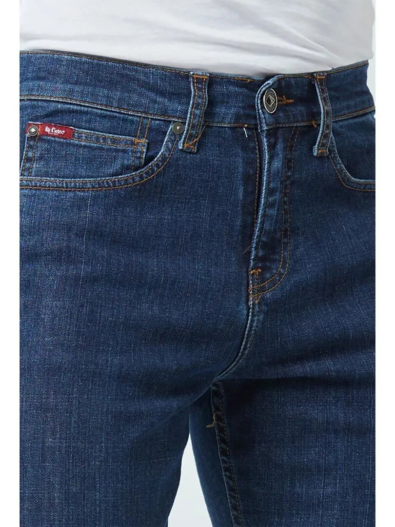 Lee Cooper - Jean coton straight LC126 - Bleu