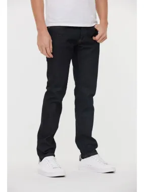 Lee Cooper - Jean coton straight LONGJOHN - Bleu