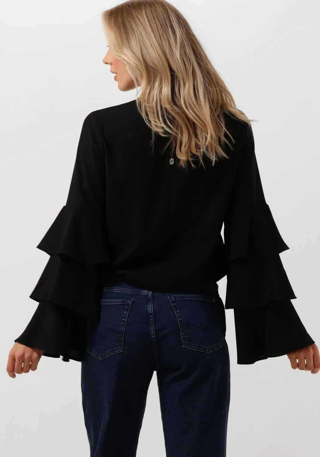 liu jo blusa balze blouses & tuniques en noir