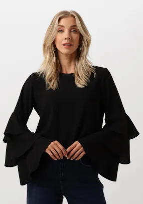 liu jo blusa balze blouses & tuniques en noir