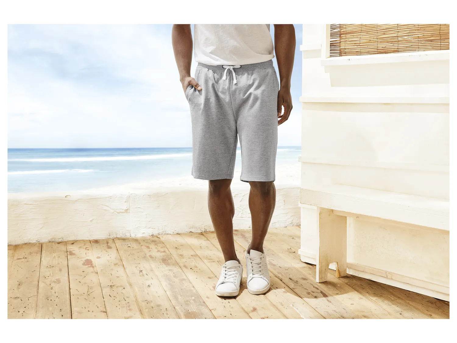 LIVERGY® Short en molleton homme