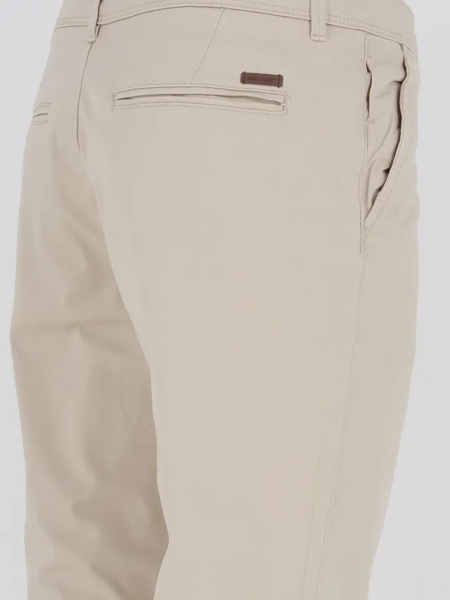 Meilleur choix - Pantalon chino marco bowie beige homme - Jack & Jones | wimod