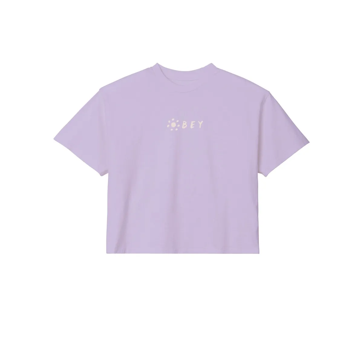 OBEY - T-shirt mauve